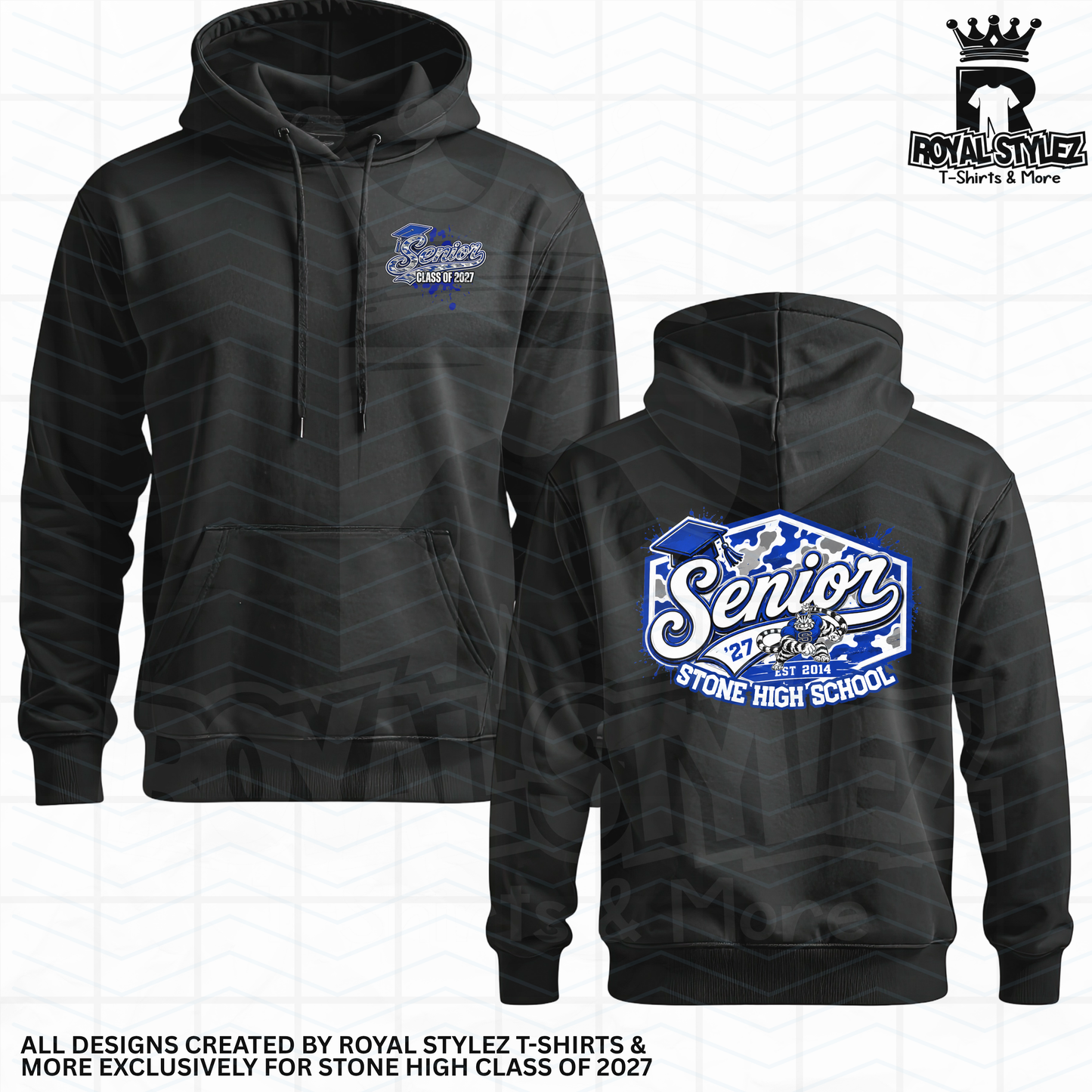 Stone High School 2027 SENIOR Hoodie (2-Options Available)