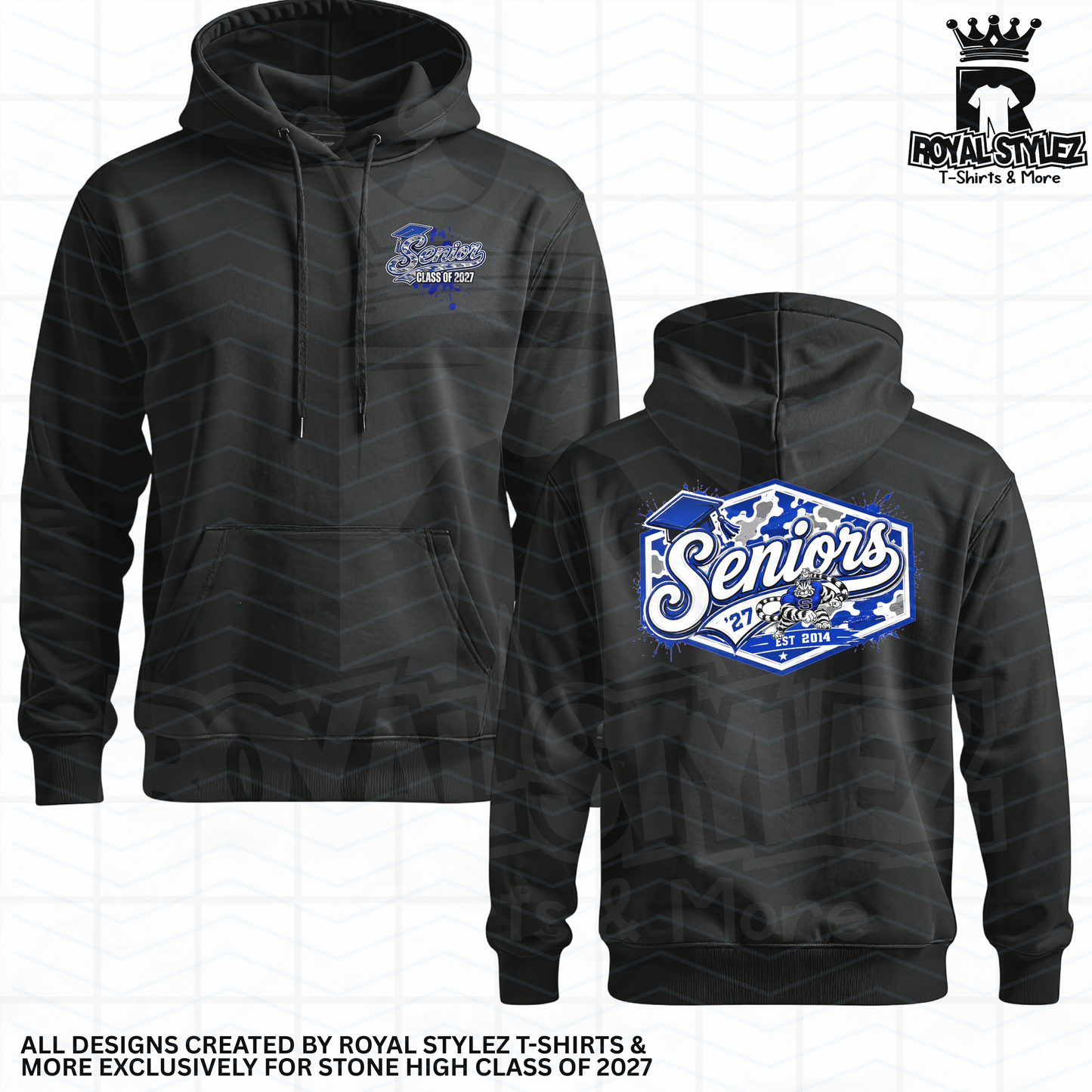 Stone High School 2027 SENIOR Hoodie (2-Options Available)