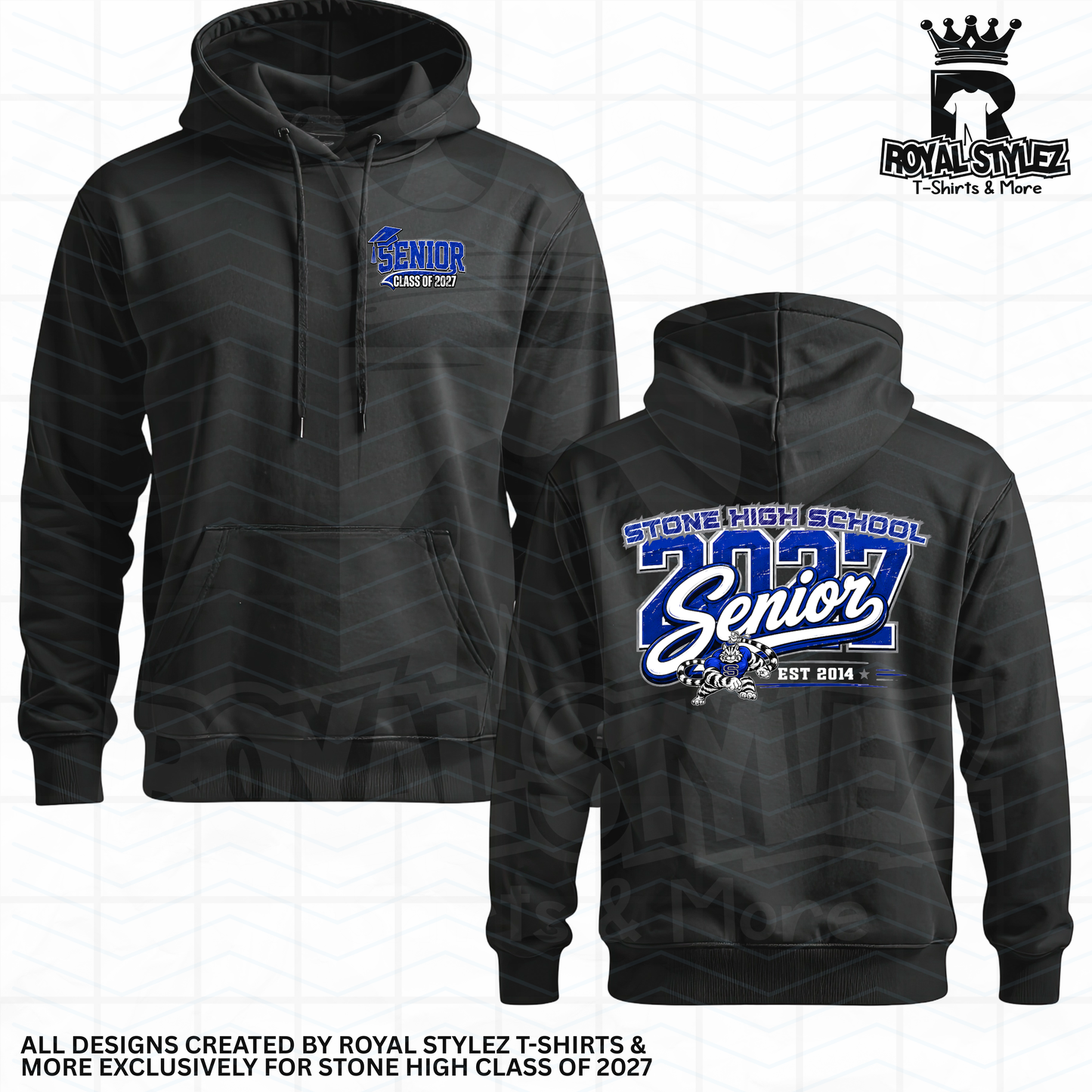 Stone High School 2027 SENIOR Hoodie (2-Options Available)