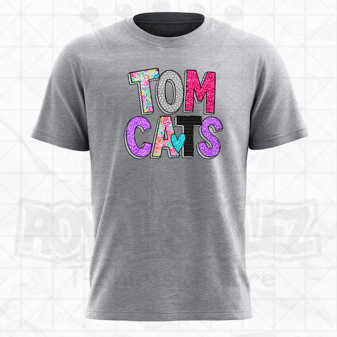 Tomcats Stacked Paisley