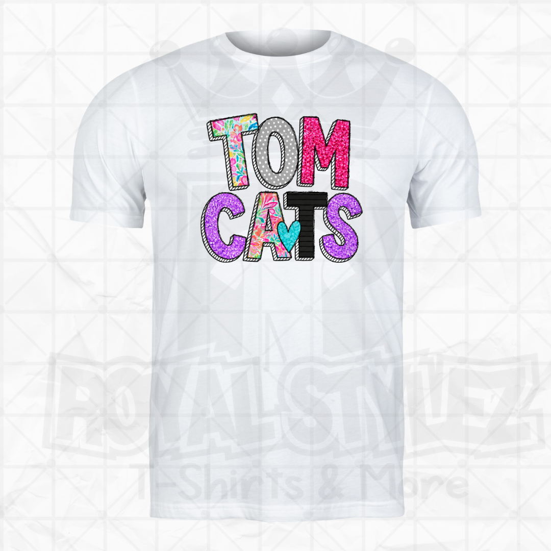 Tomcats Stacked Paisley