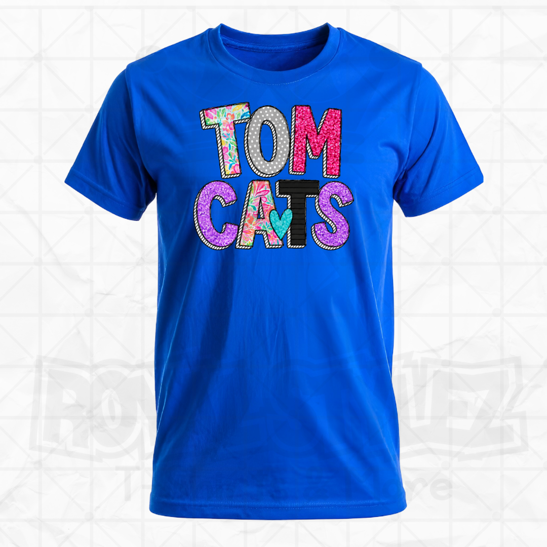 Tomcats Stacked Paisley
