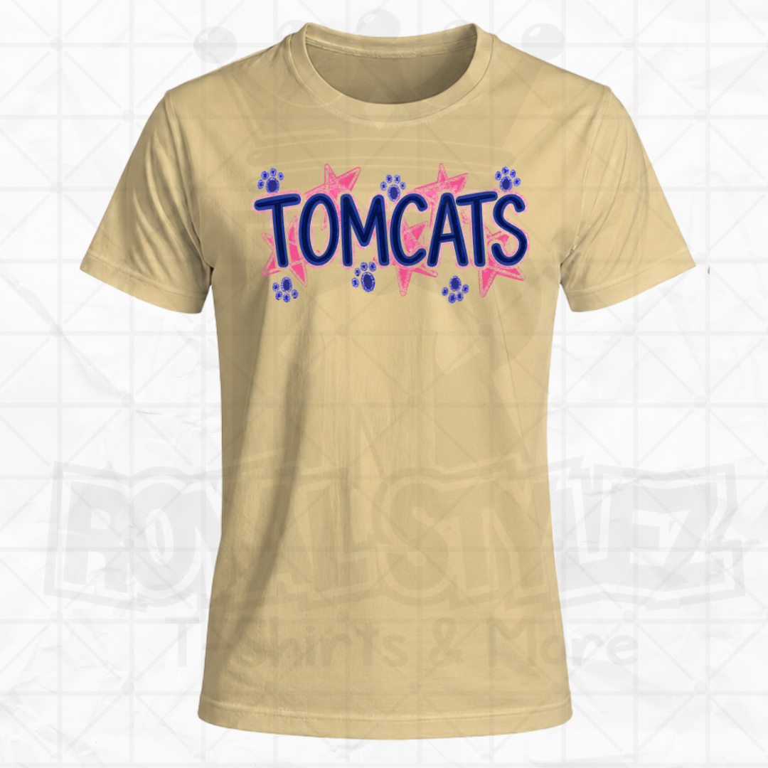 Tomcats Stars & Paws
