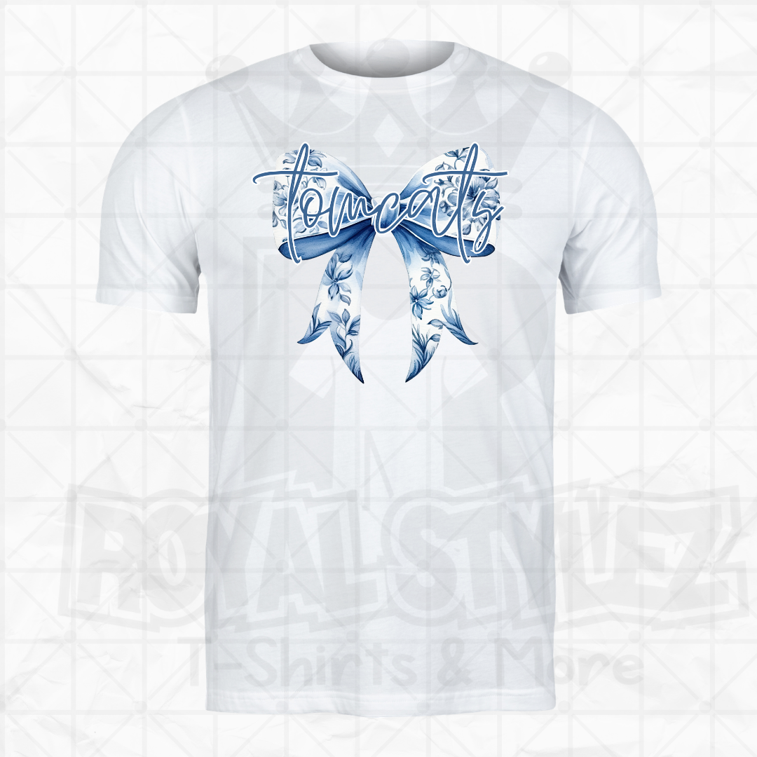 Cutesy Tomcats Bow