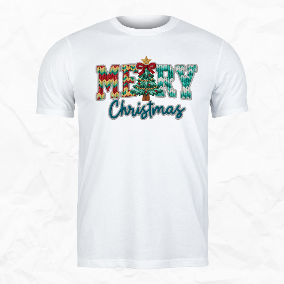 Merry Christmas Yarn Tree