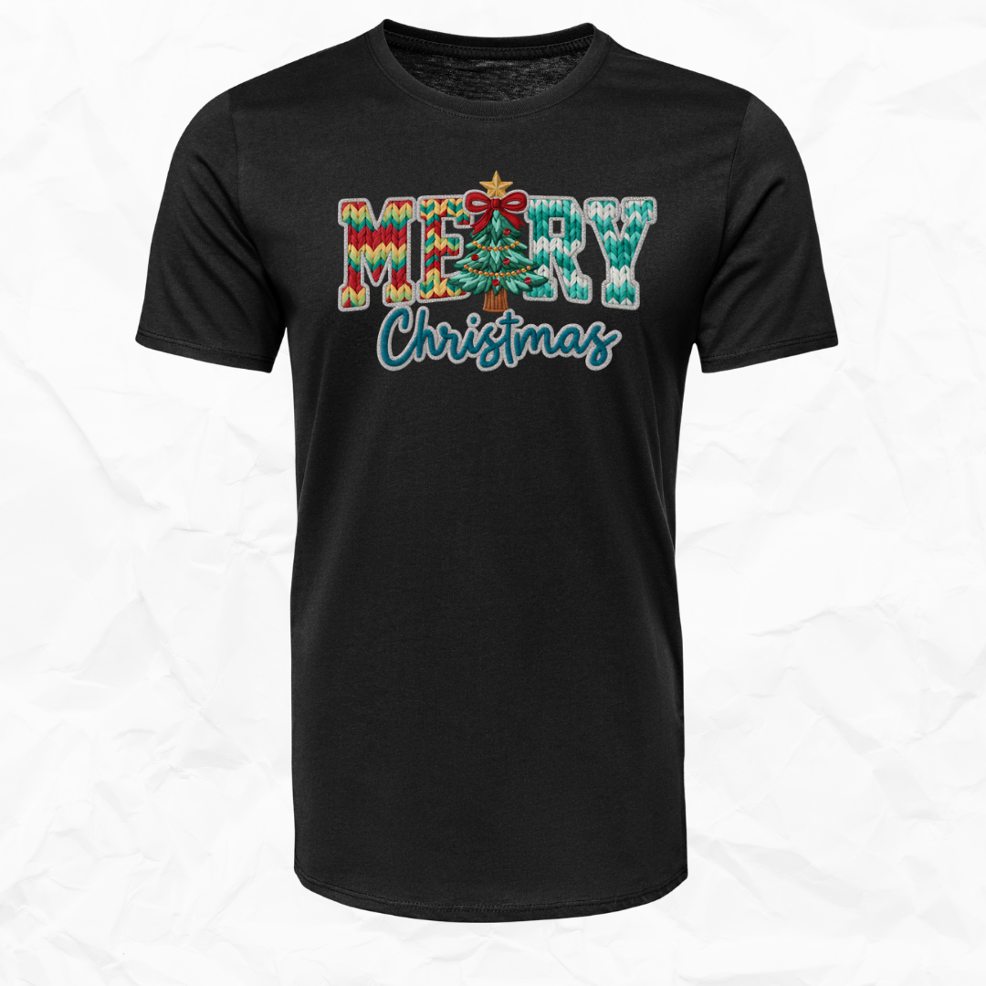 Merry Christmas Yarn Tree