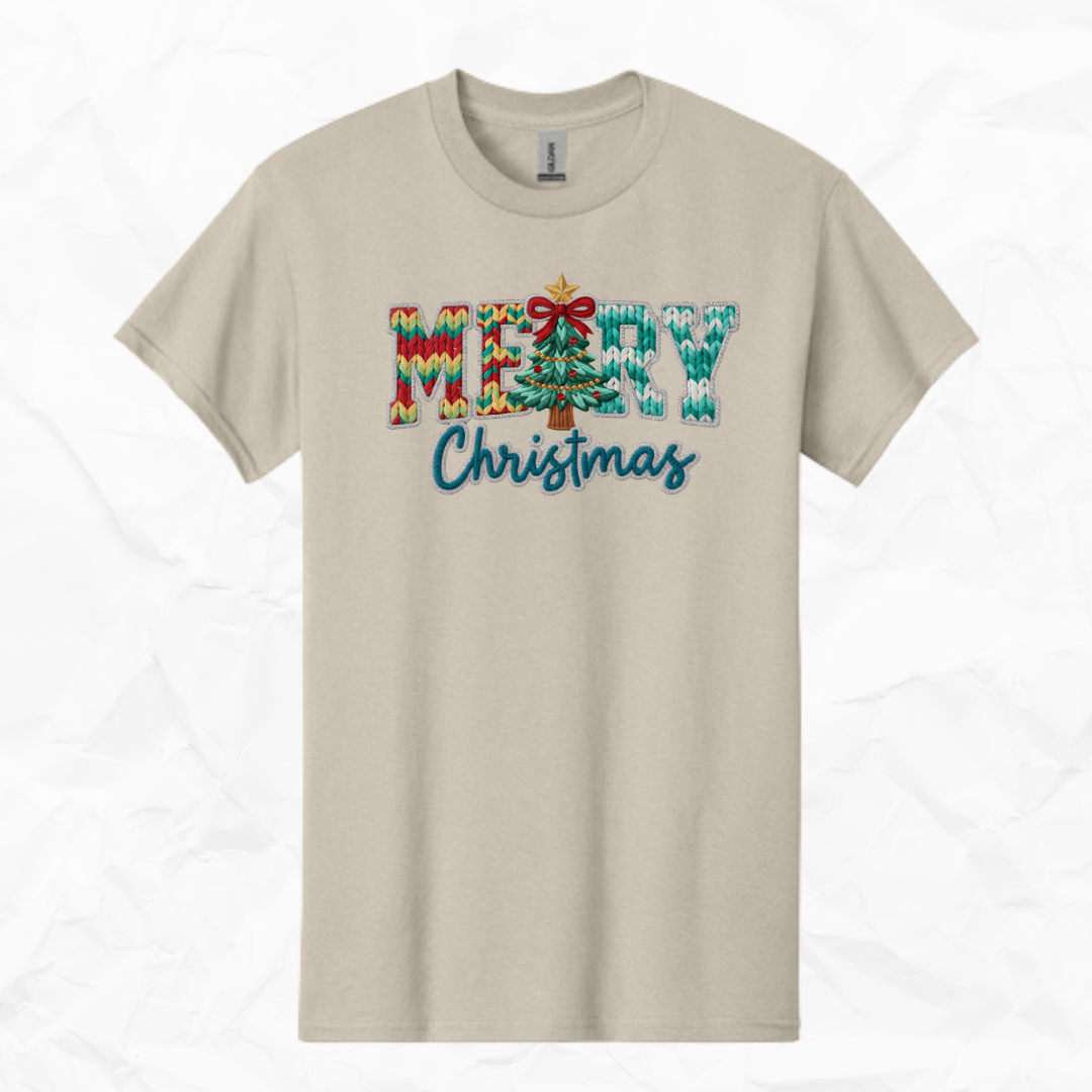 Merry Christmas Yarn Tree