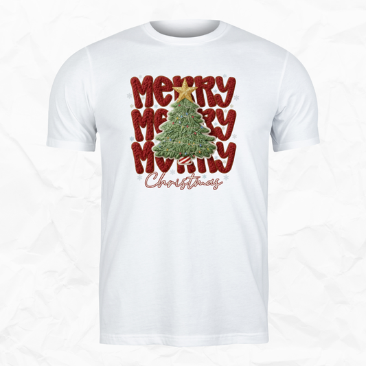 Merry Christmas Yarn Tree