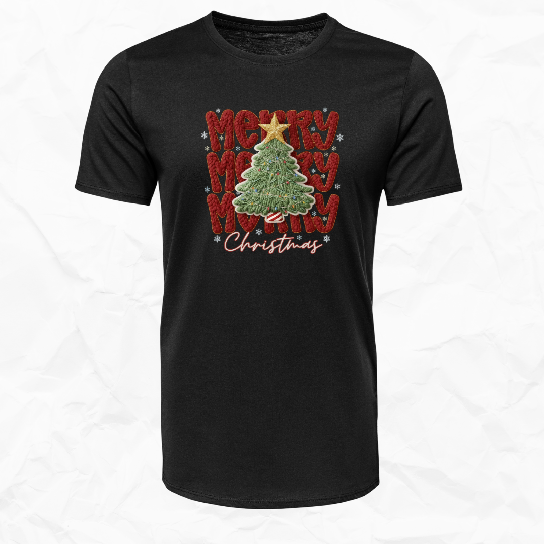 Merry Christmas Yarn Tree